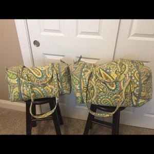 Vera Bradley duffle set
